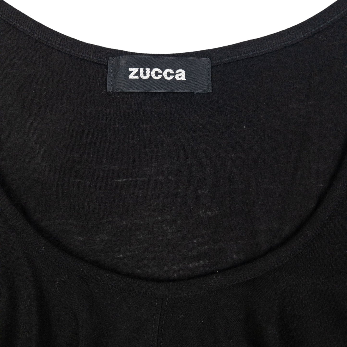 Vintage Cabane De Zucca By Issey Miyake Layered Flounce Top Womens Size S