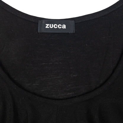 Vintage Cabane De Zucca By Issey Miyake Layered Flounce Top Womens Size S