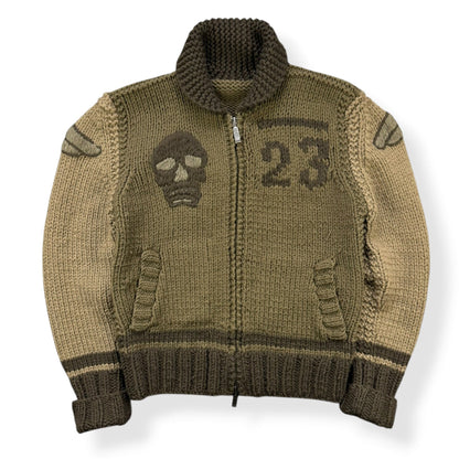 2000's Maharishi 1GG Knit Wool Jacket (M) | Default Title, Red