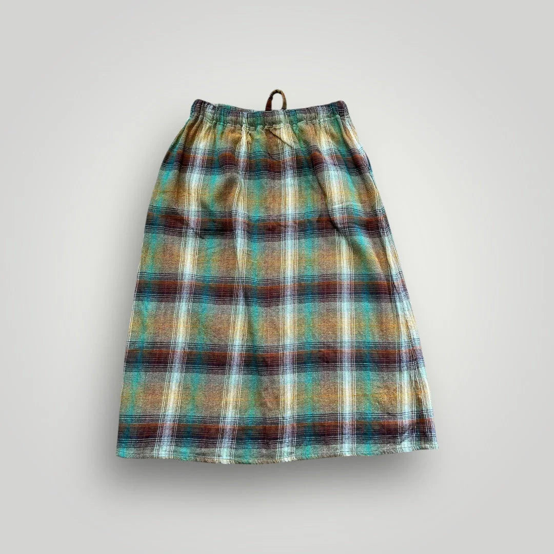 South2 West8 Nepenthes Tartan Skirt M