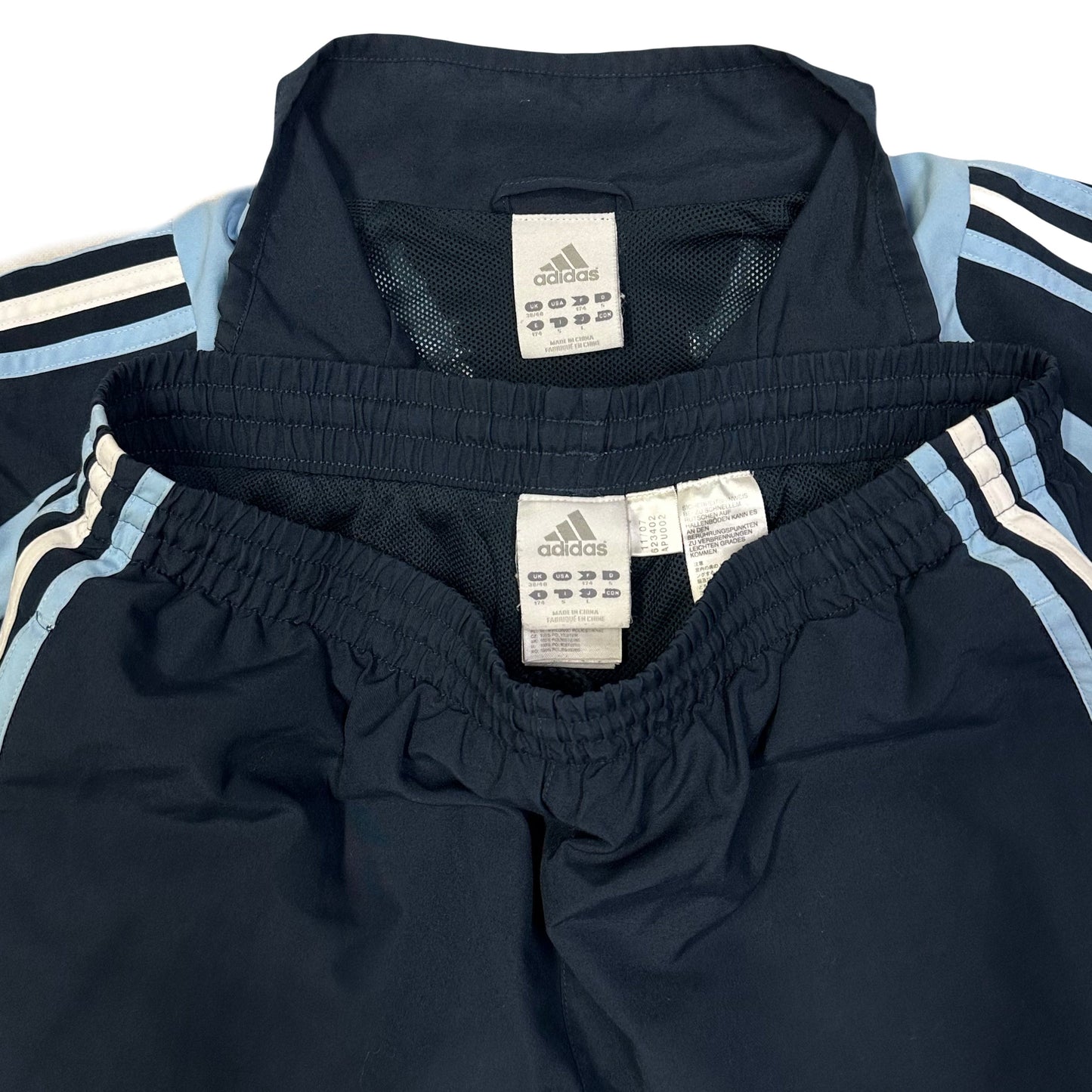 Adidas Argentina 2008/09 Tracksuit In Navy ( M )