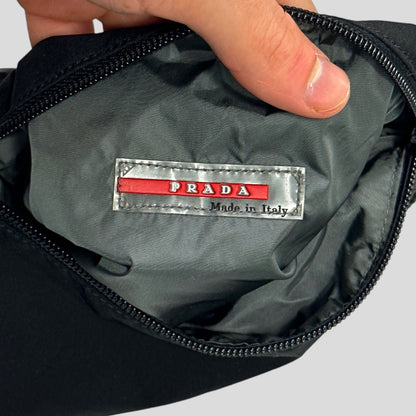 Prada Sport 00’s Nylon Barrel Shoulder Bag