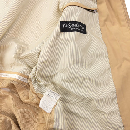 Vintage YSL Yves Saint Laurent Harrington Jacket Size XL