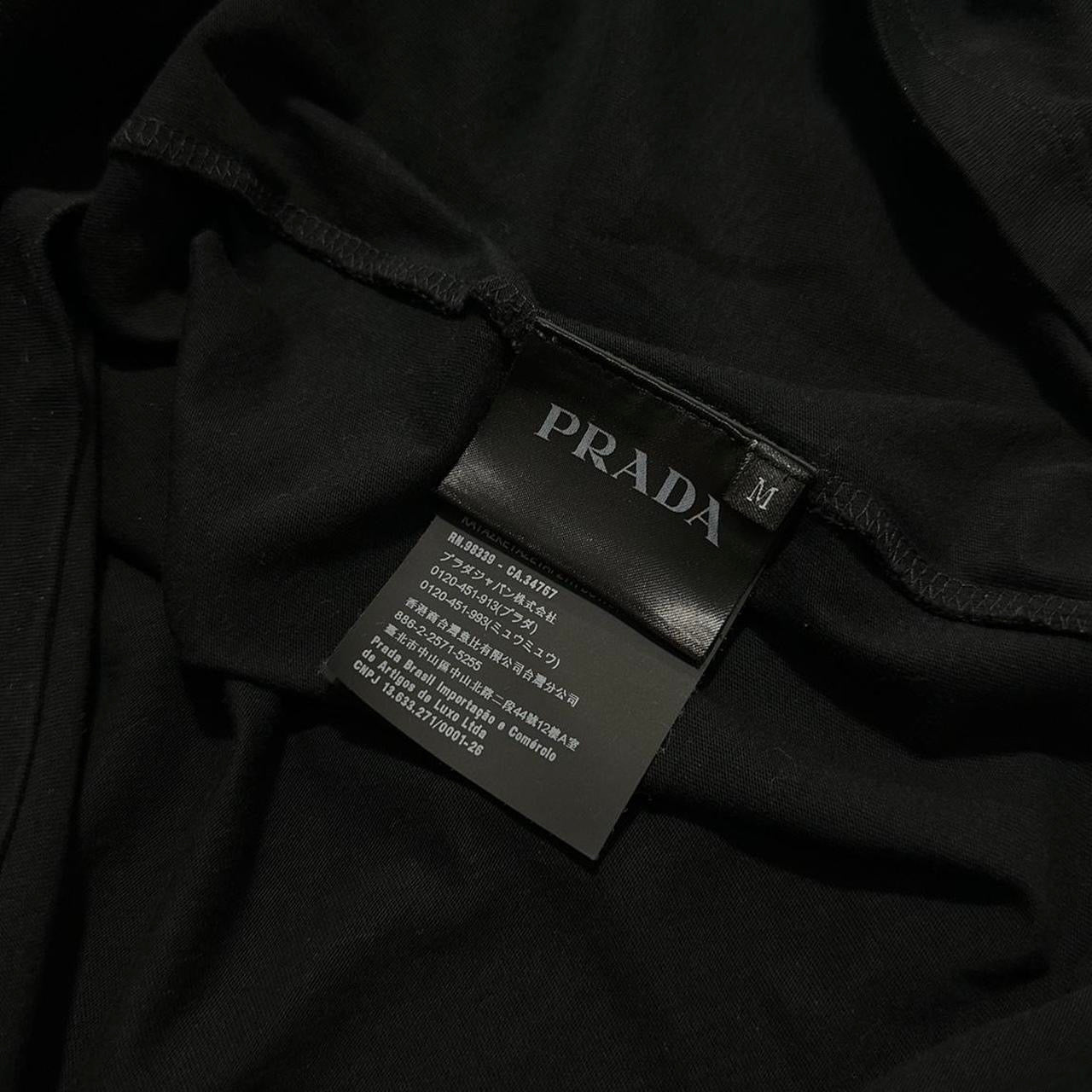 Prada Side Logo T-Shirt | Medium, TBD