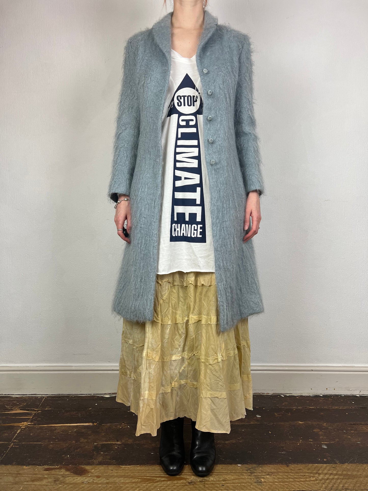 Hobbs vintage mohair coat