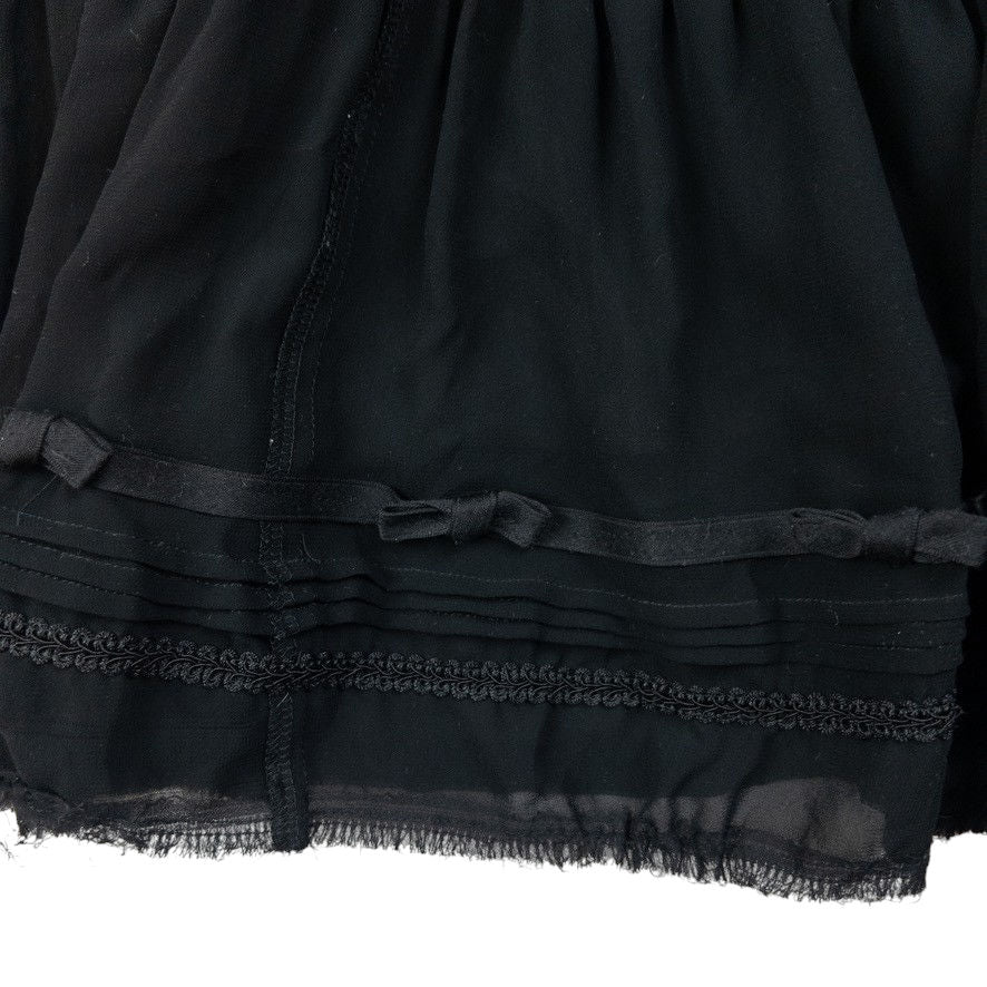 Vintage Comme Des Garçons Sheer Tiered Skirt Womens Size M