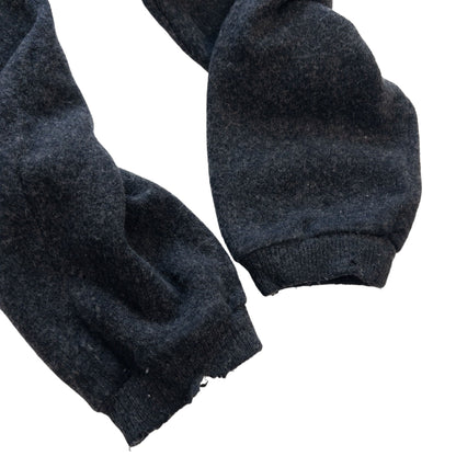 Vintage Armani Jeans Ninja Knit Hoodie Size M