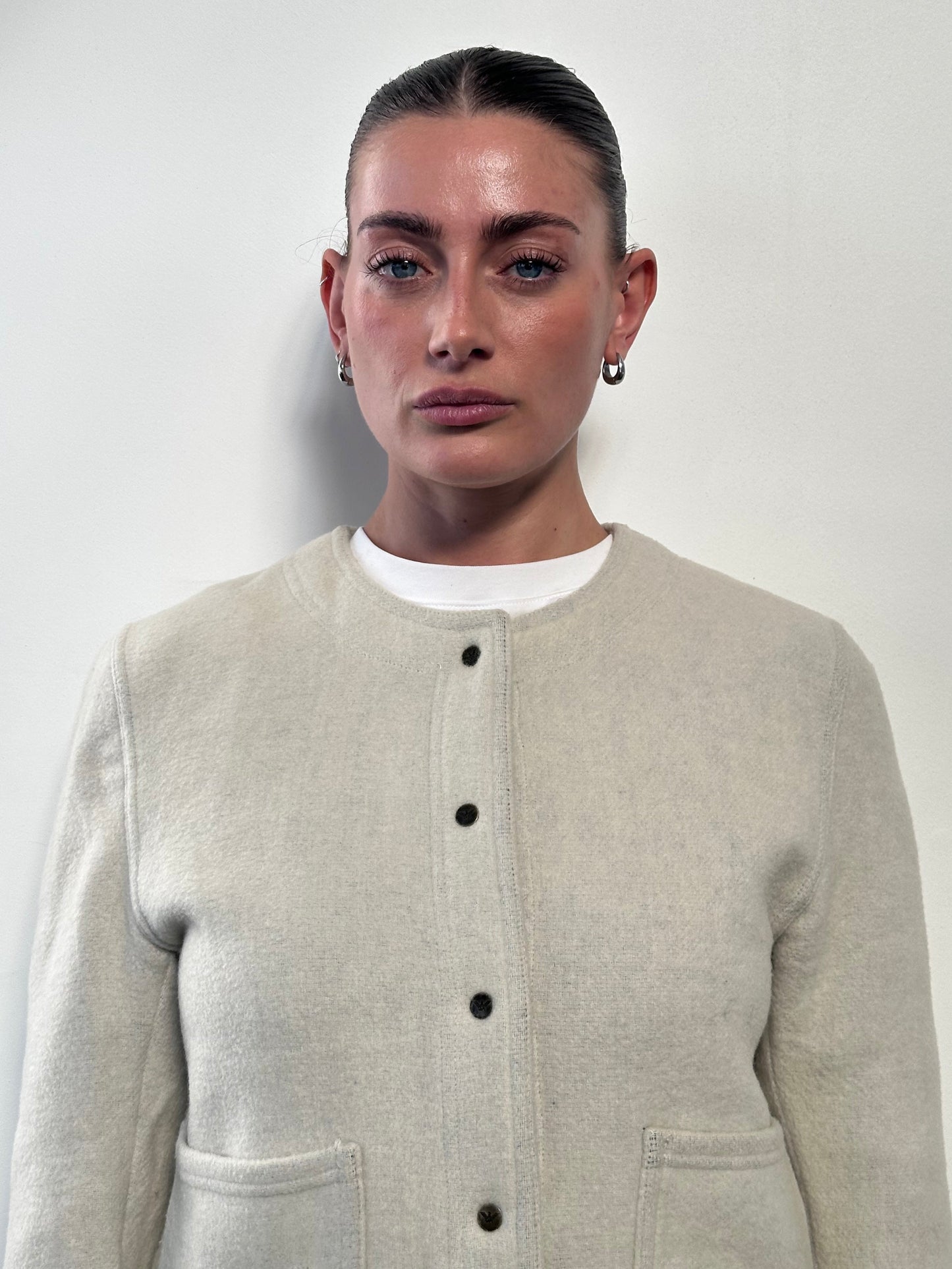 Italian Vintage Wool Tailored Jacket - S