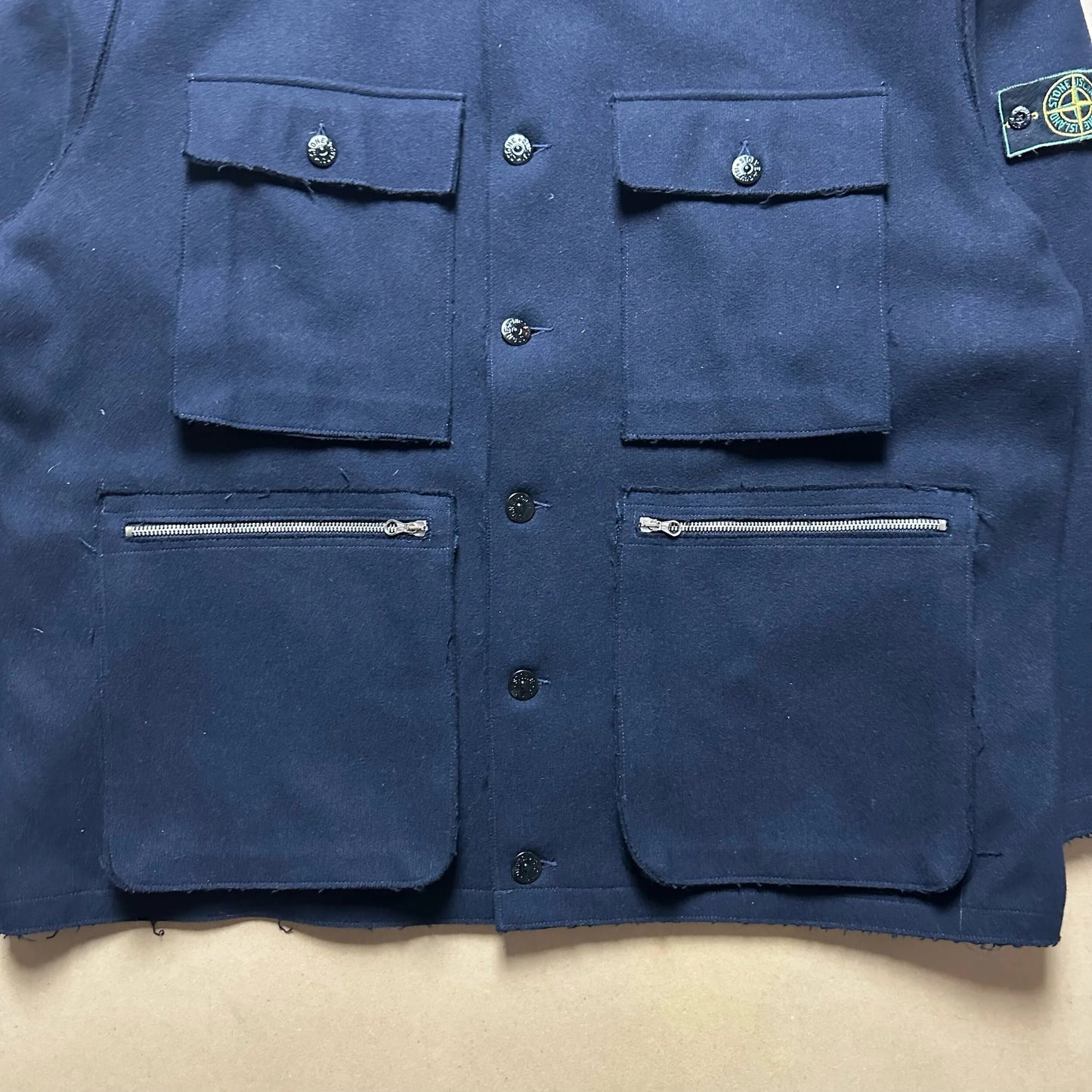 A/W1994 Raw Seam Wool Field Jacket