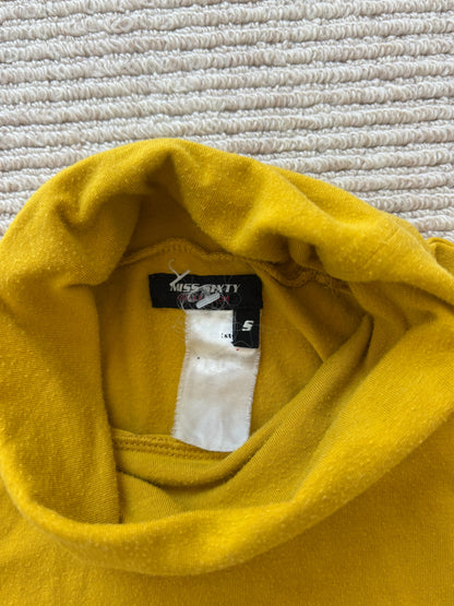 2000s Miss Sixty top | Yellow, Tan