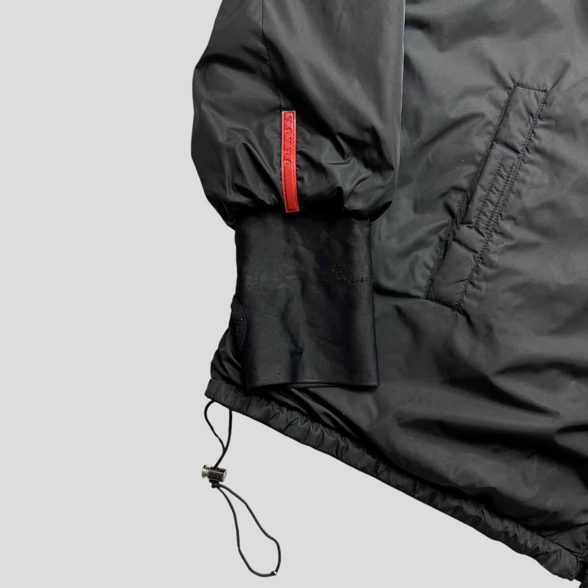 Prada Sport AW99 Hydrophobic Reversible Reflective Puffer Jacket - IT50 (L/XL) | Large, Multicoloured
