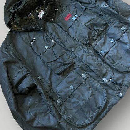 AW 2021 C.P. Company x Barbour 500 Mille Wax Goggle Jacket XL BNWT