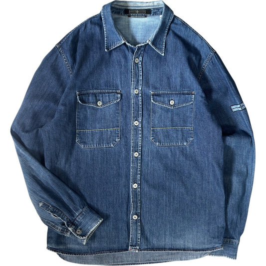 Stone Island Denims 2007 Denim Overshirt XL | XL, Red