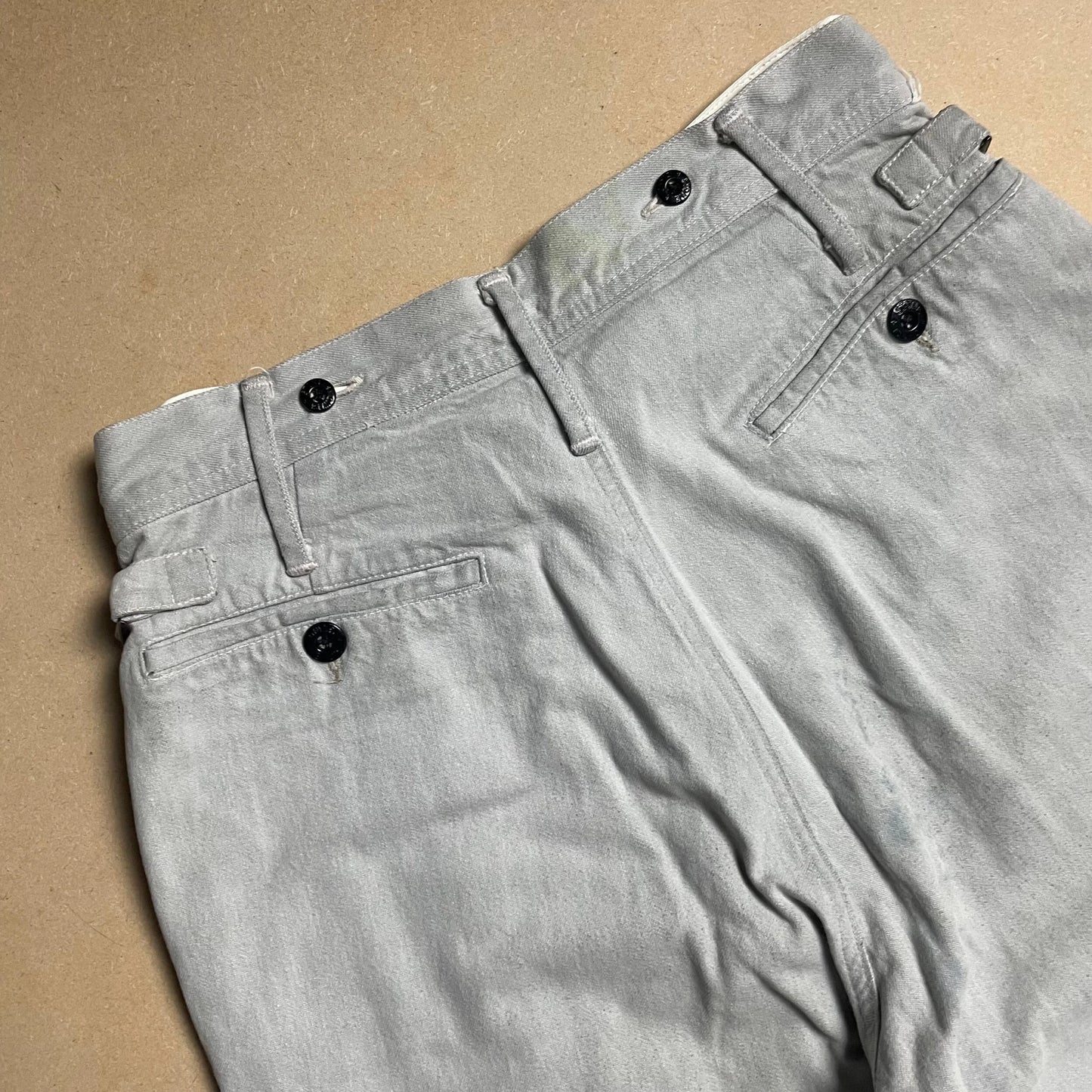 A/W 1990 Cadet Grey Dual Layer Pants