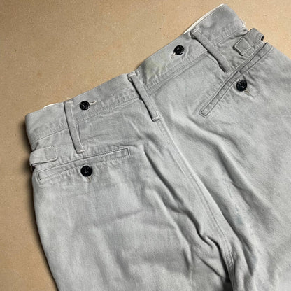 A/W 1990 Cadet Grey Dual Layer Pants