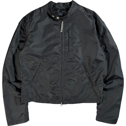 Armani Jeans 00’s Cropped Lightweight Jacket M | Medium, Black