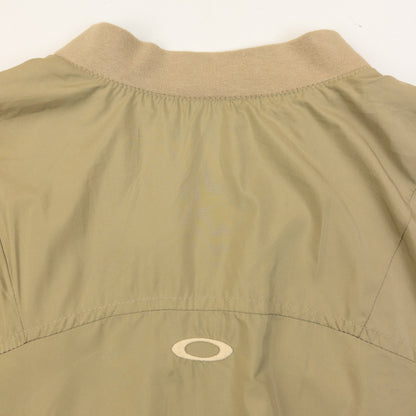 Vintage 2000s Oakley Zip Up Gilet SAMPLE Size M | Medium, Beige