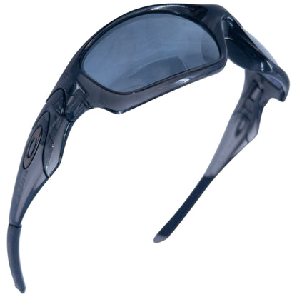 Vintage 2007 Oakley Straight Jacket Grey Smoke Sunglasses