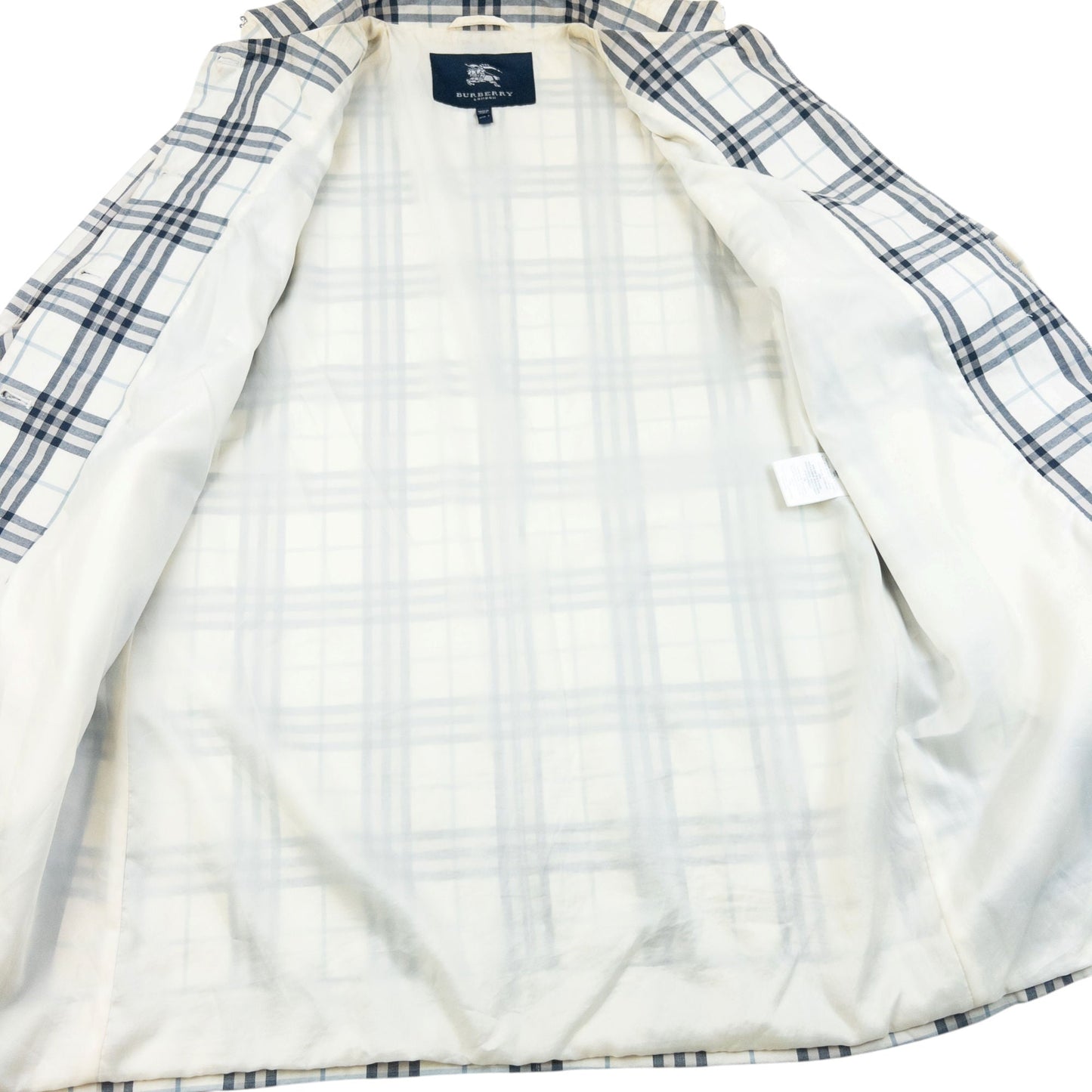 Vintage Burberry Nova Check Button Up Jacket Womens Size 10 | Medium, Multicoloured