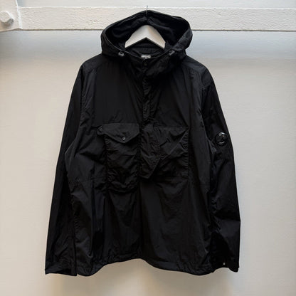 CP Company Chrome-R Half Zip Jacket (L) | Large, Black