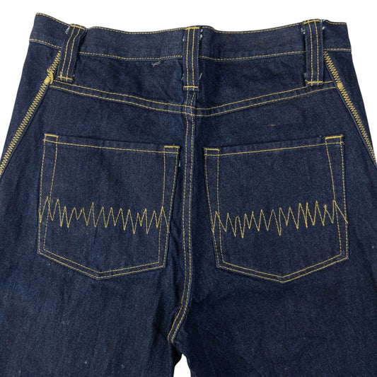 Vintage Marithe + Francois Girbaud Embroidered Denim Jeans Size W30