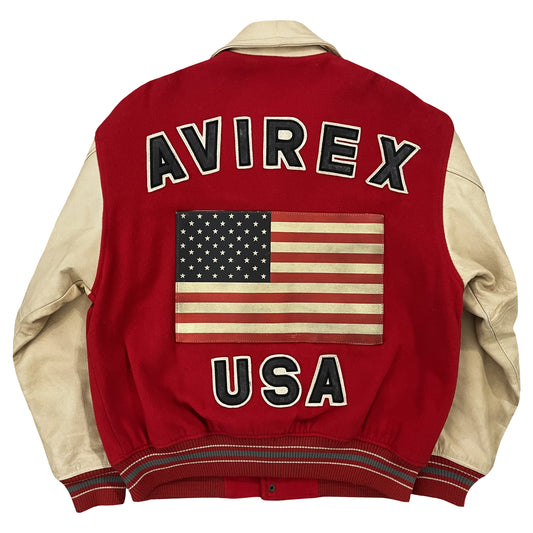 Avirex USA Varsity Jacket - M