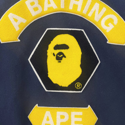 Bape Busy Works 07 Varsity Jacket - M