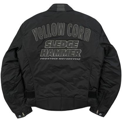 Yellow Corn Motorcycle Racer Jacket - M/L