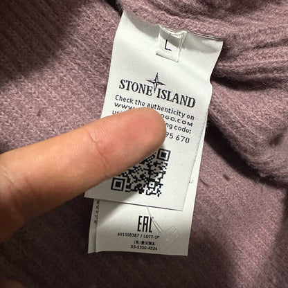 Stone Island Compass Logo Knit Pullover Jumper