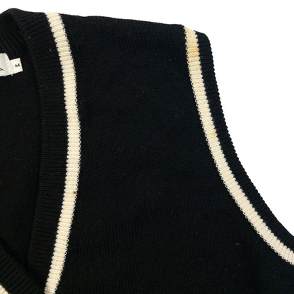 Vintage 90s Balenciaga Golf Button Up Sweater Vest Womens Size M | Medium, Multicoloured