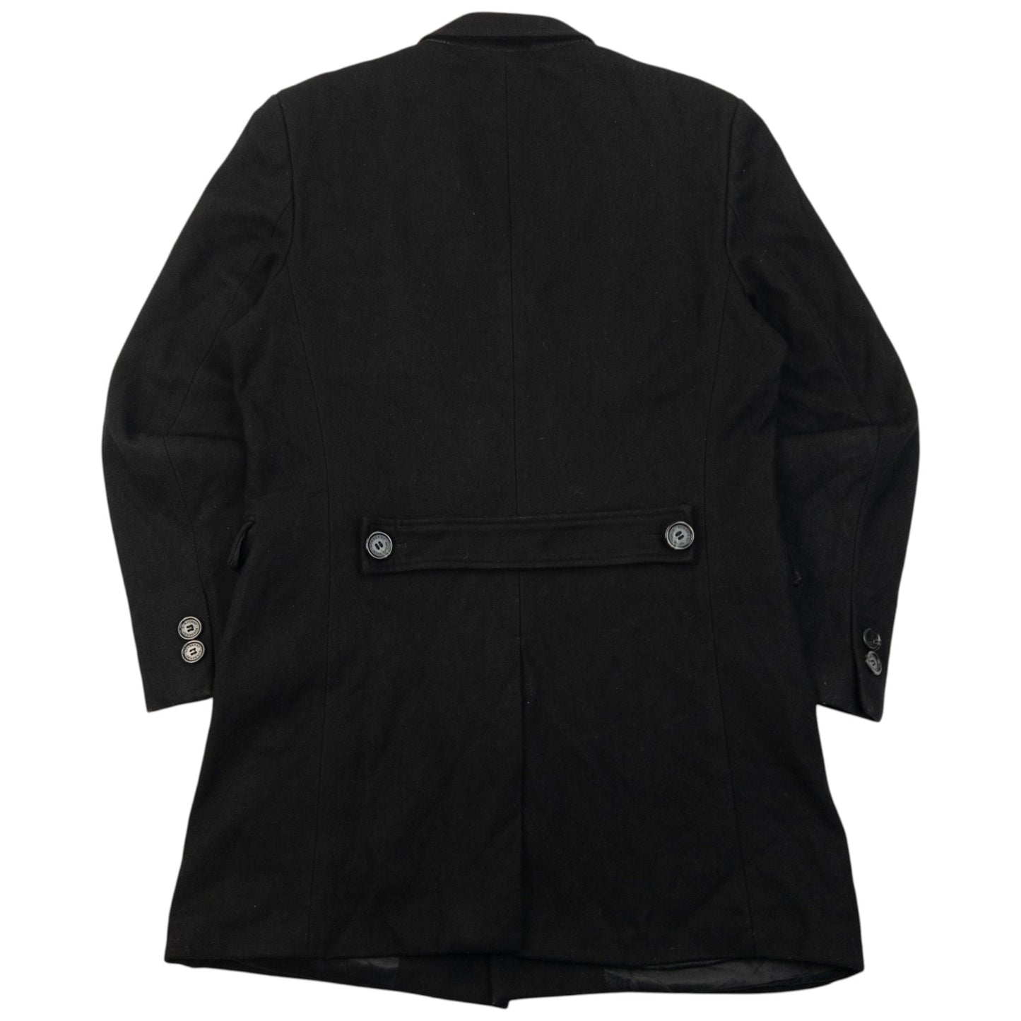 Vintage Burberry Prorsum Button Up Wool Jacket Size S | Small, Black