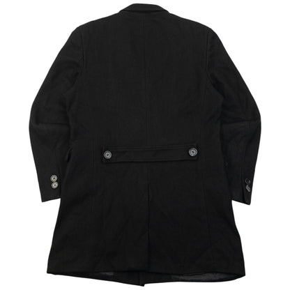 Vintage Burberry Prorsum Button Up Wool Jacket Size S | Small, Black
