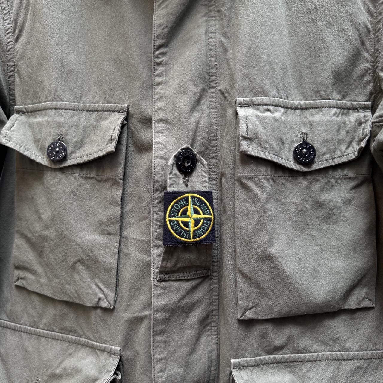 Stone Island Cotton Cordura Field Jacket (M) | Medium, Green