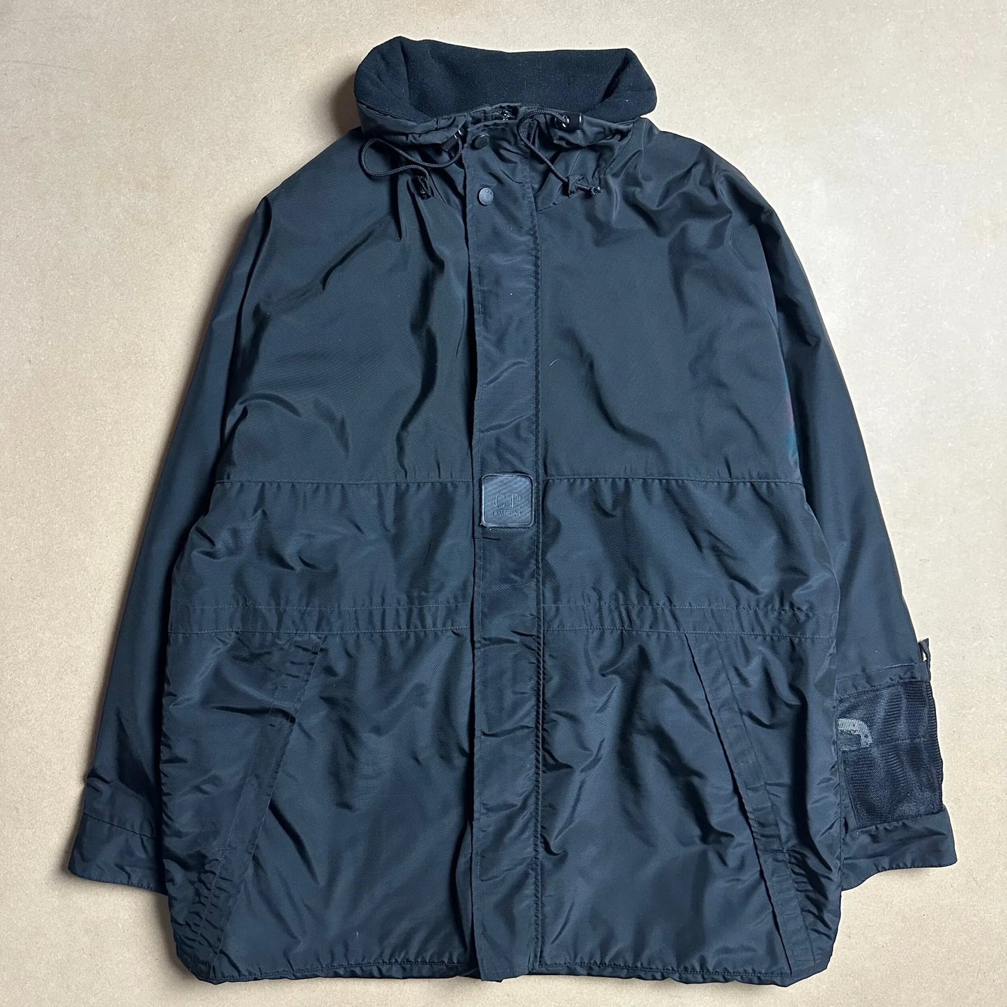 A/W 1999 Matt Black C.P. COMPANY Urban Protection R.E.M Jacket