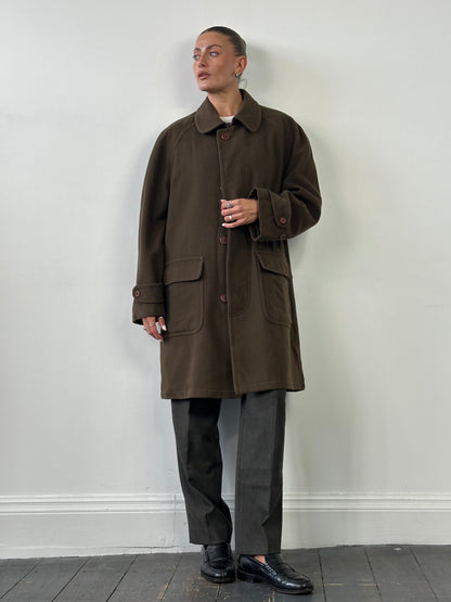 Missoni Wool Concealed Placket Coat - XXL