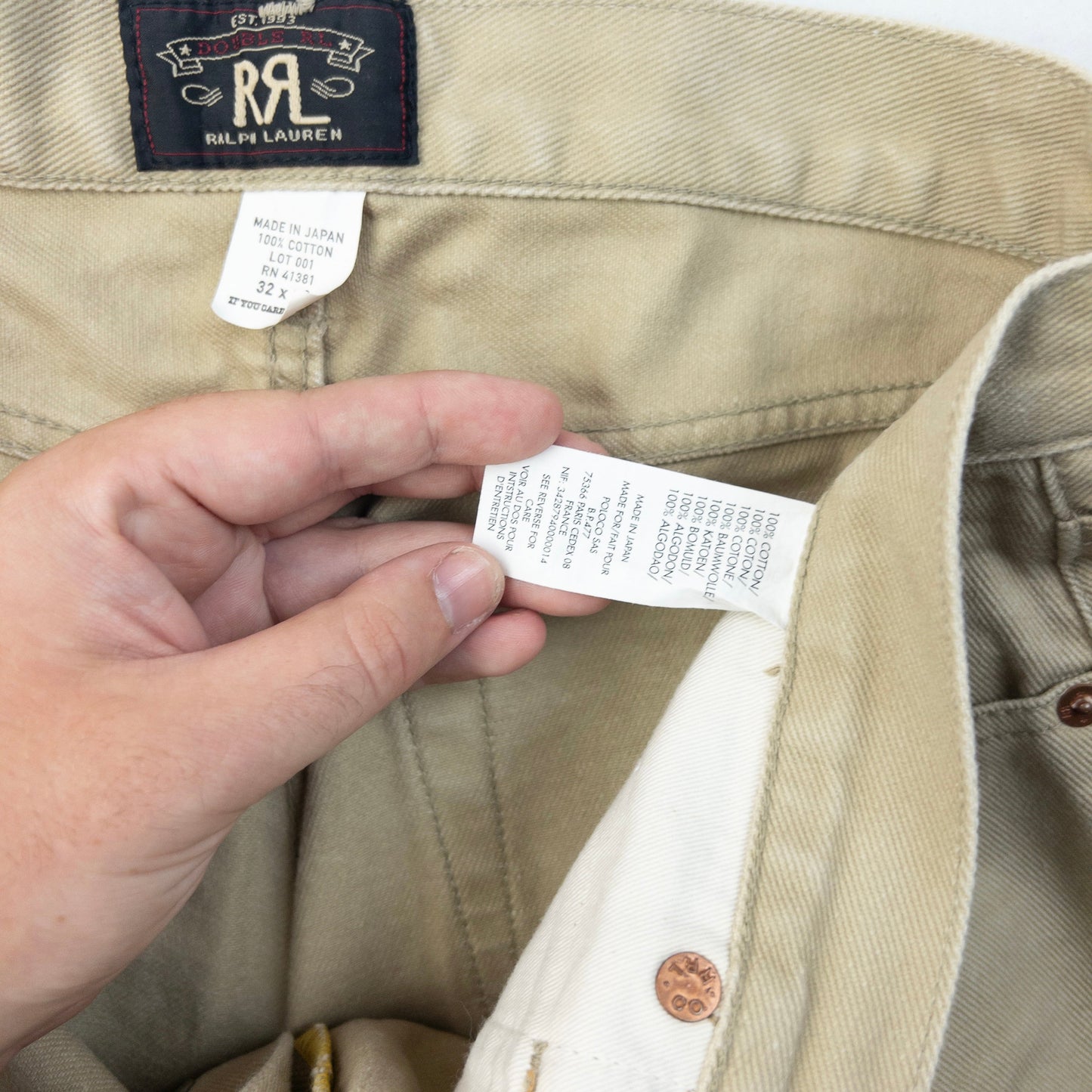 Vintage 2000s Ralph Lauren Denim Jeans Size W31 | W31, Beige