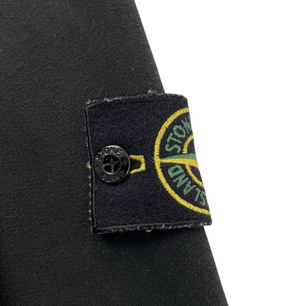 Stone Island 1/4 Zip Jumper, Size Small | Stone island, Black