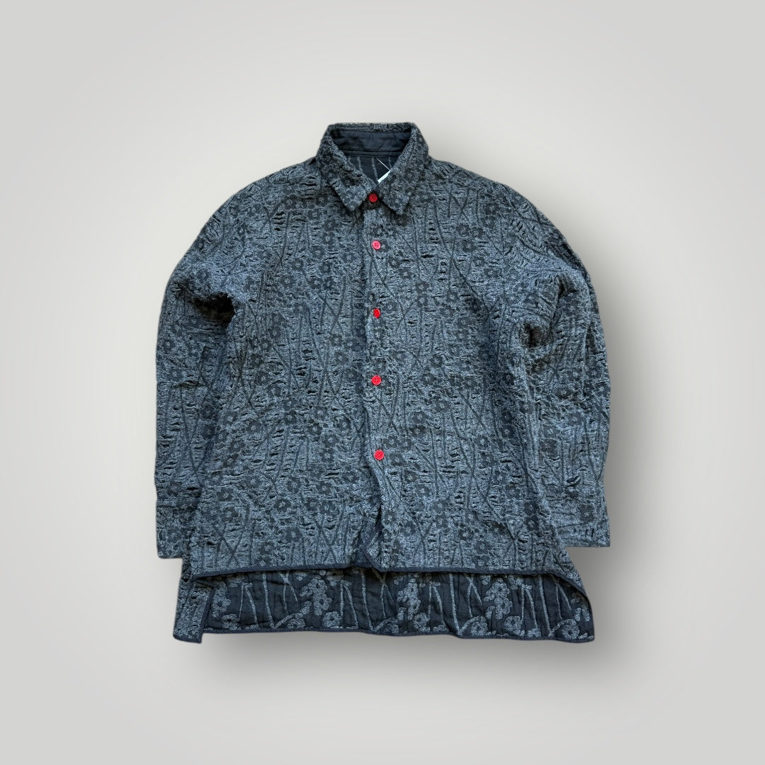Y's by Yohji Yamamoto 90's Wool Floral Shirt 3