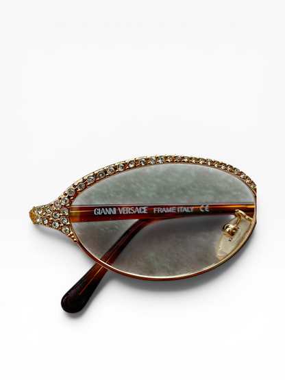 Gianni Versace Glasses | O/S, Gold