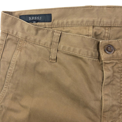 Vintage 2000s Gucci Chino Trousers Size W31 | W31, Beige