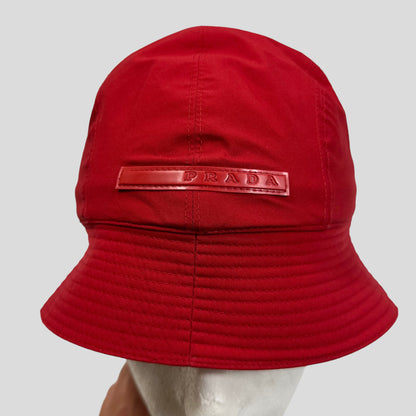 Prada Sport SS00 Goretex Stash Pocket Bucket Hat - M