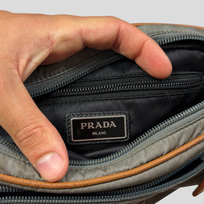 Prada 2018 Tessuto Montagna Nylon + Leather Utility Belt Bag | O/S, Multicoloured