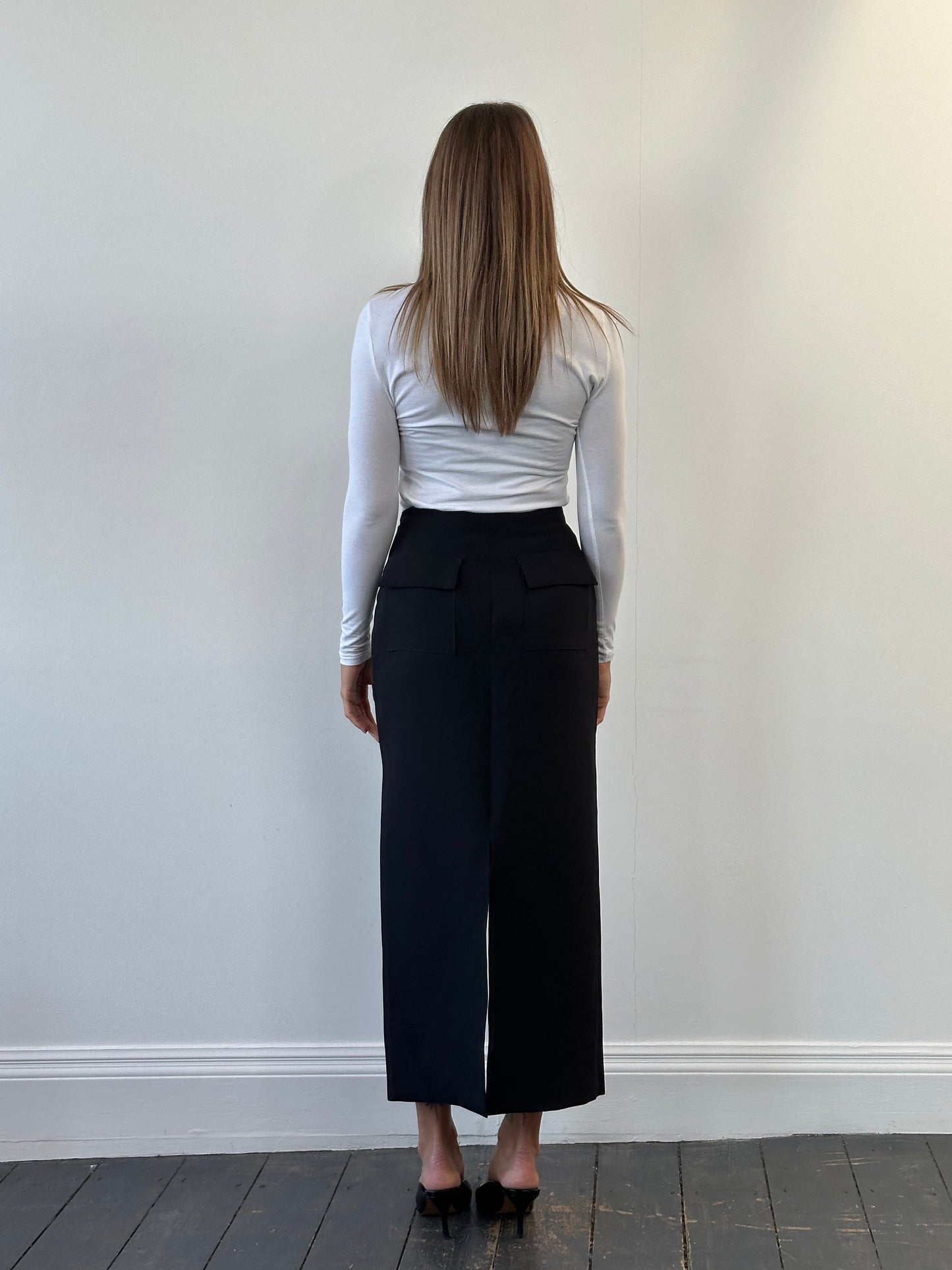 Italian Vintage 1990s Maxi Skirt - W26