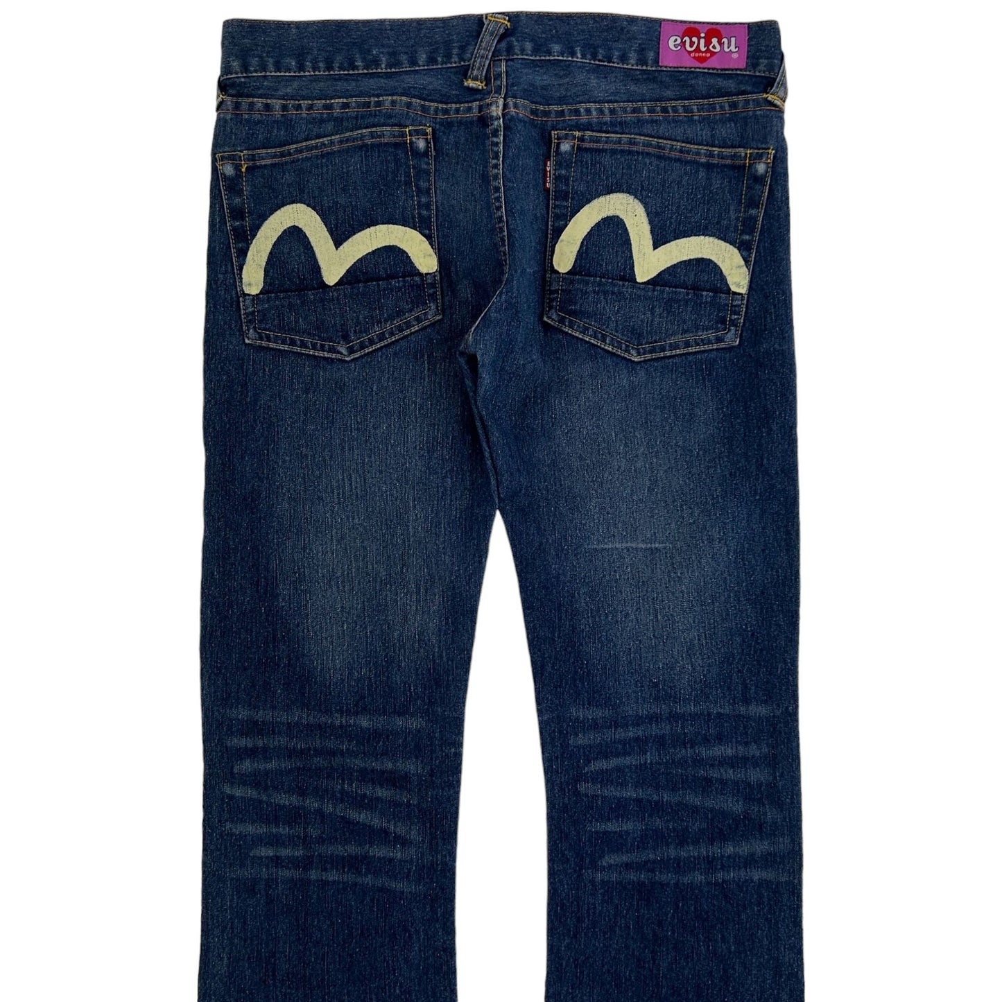 Vintage Evisu Double Gull Japanese Denim Jeans Size W30