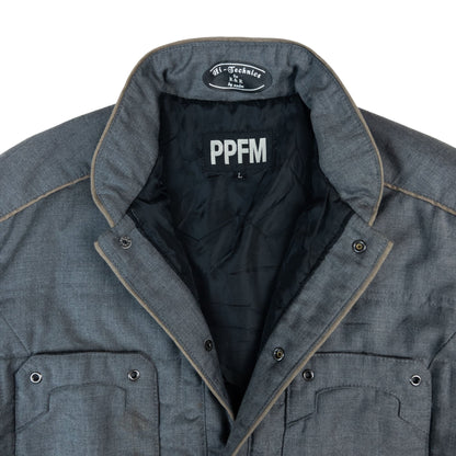 Vintage PPFM Padded Button Up Jacket Size M