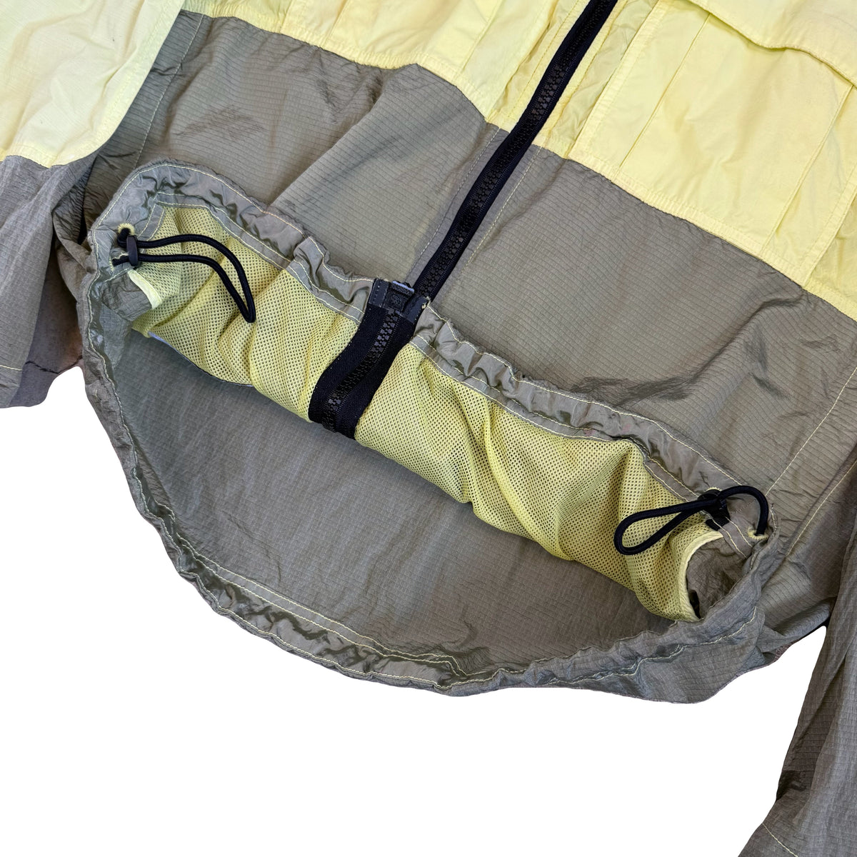 Stone Island SS/19 Nylon Metal Watro Ripstop Jacket In Khaki Green (XL) | Green, Green