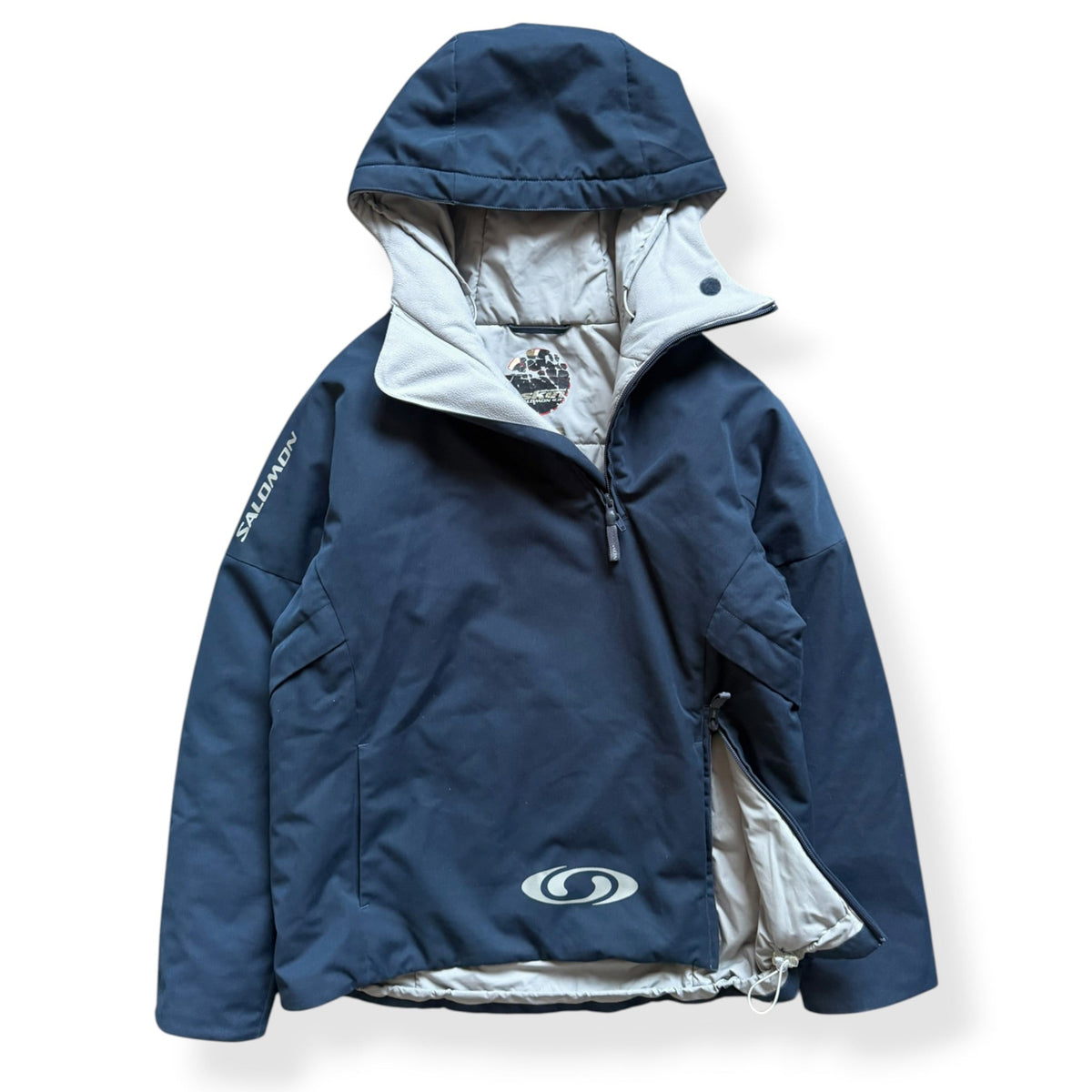 2000's Salomon Asymmetric Zip Advanced Skin Jacket (S) | Small, Blue