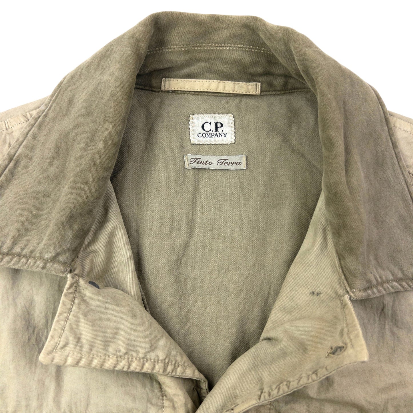 Vintage 2006 CP Company Tinto Terra Cargo Jacket Size M | Medium, Beige