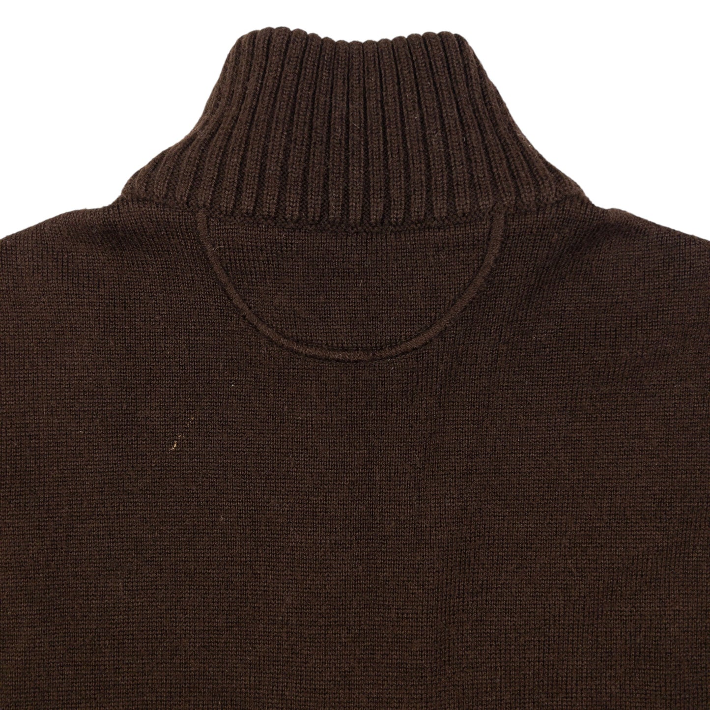 Vintage Armani Jeans Q Zip Knit Jumper Size S