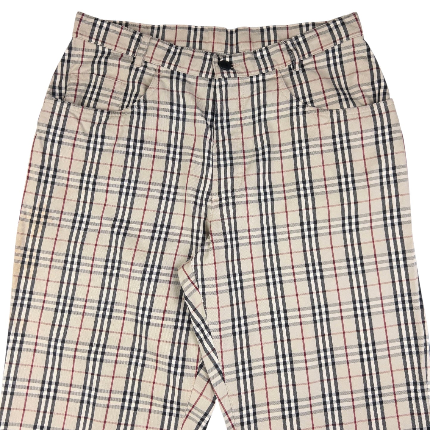 Vintage Burberry Nova Check Trousers Size W31